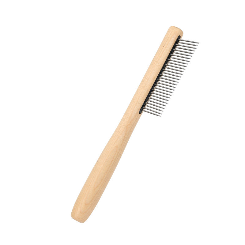 Yingte Solid Wood Pet Comb - Suitable for All Breeds