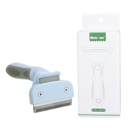 Historee Premium Pet Grooming Brush for Cats and Dogs - Say Goodbye to Tangles and Shedding!