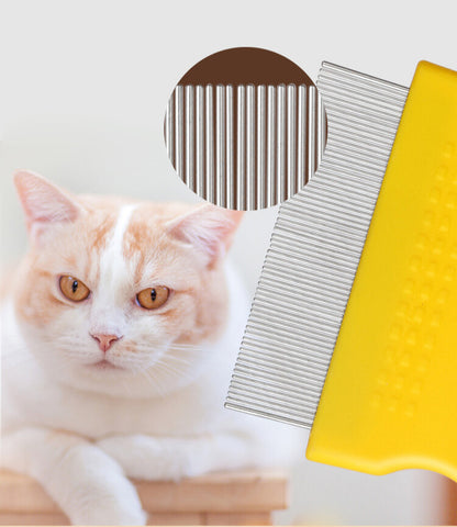 Yingte Candy-Colored Flea Comb Set: Gentle and Effective Flea Removal!