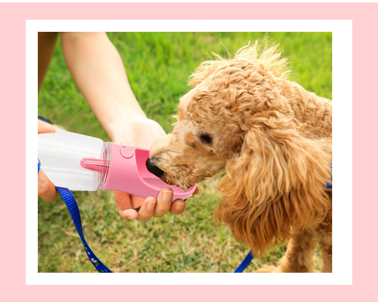 Yingte Pet Portable Water Bottle: Blue, Available in Two Sizes for On-the-Go Hydration!