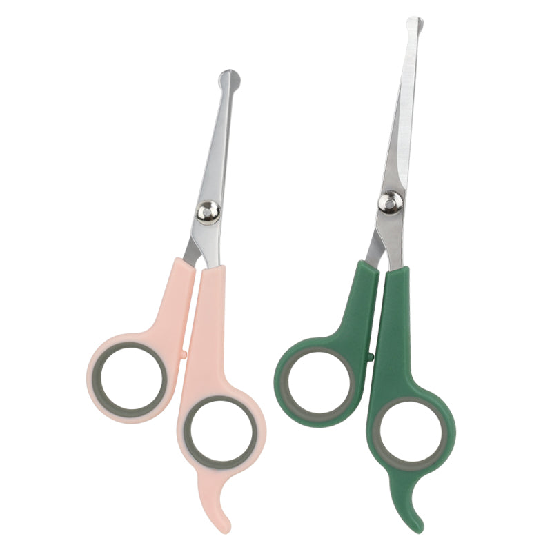 Historee Pet Grooming Scissors: Precision Round Tip Shears for Effortless and Tangle-Free Trimming