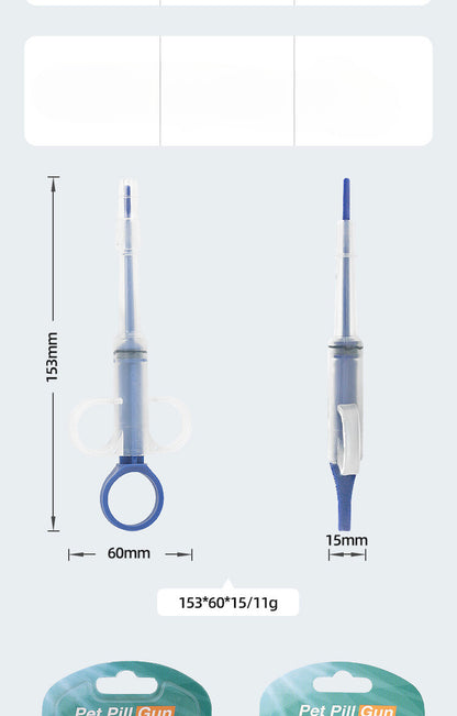 Yingte Pet Supply: Pet Medication Feeder Stick, Ideal for Dogs for Water, Food, and Medication.