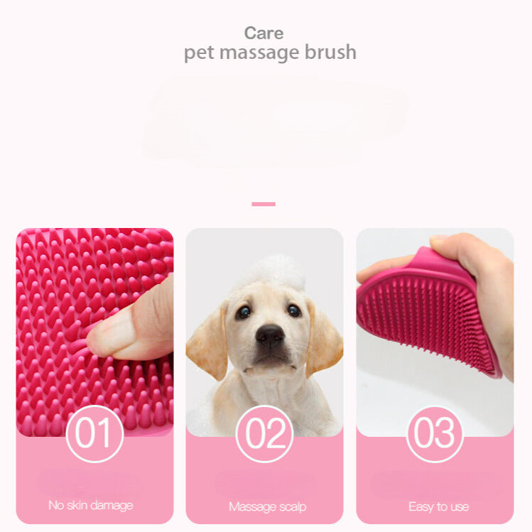 Green Meadow Multifunctional Pet Brush: A Spa Experience for Your Furry Friend!