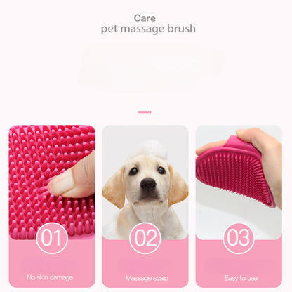 Green Meadow Multifunctional Pet Brush: A Spa Experience for Your Furry Friend!