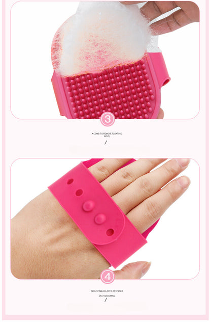 Green Meadow Multifunctional Pet Brush: A Spa Experience for Your Furry Friend!
