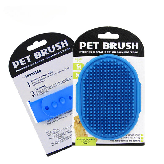 Green Meadow Multifunctional Pet Brush: A Spa Experience for Your Furry Friend!