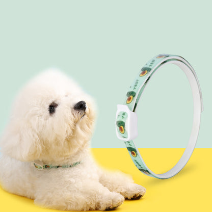 Yingte Pet Mosquito and Flea Repellent Collar: Adjustable for Cats and Dogs, Effective Insect Repellent Pet Accessory.