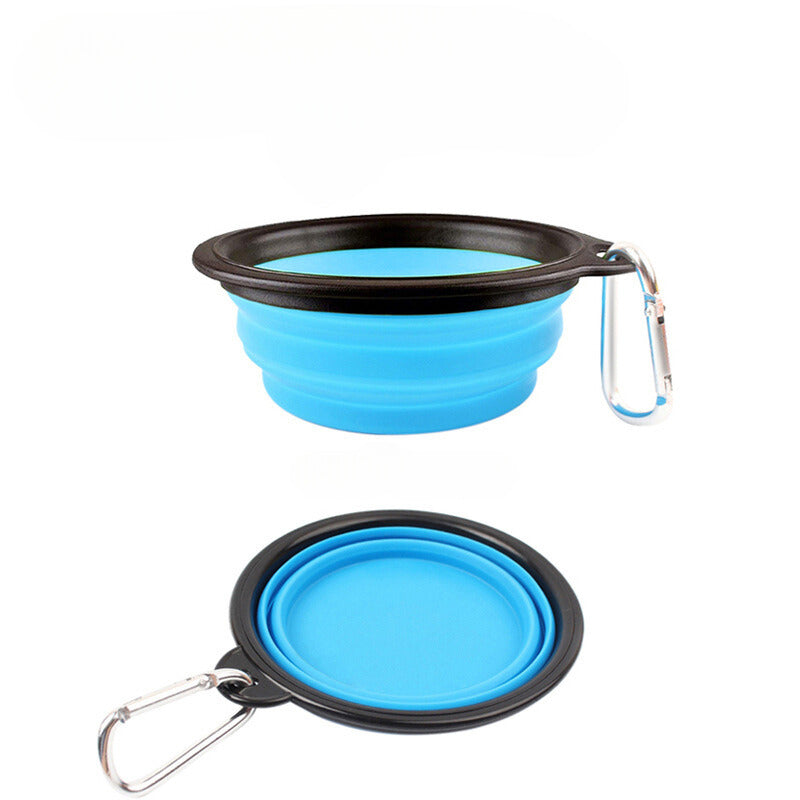 Yingte Portable Folding Pet Bowl - TPR Material, Collapsible Design