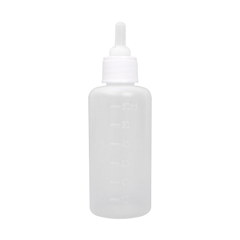 Green Meadow Pet Nursing Bottle for Puppies and Kittens - Soft TPR Nipple, Multiple Replacements