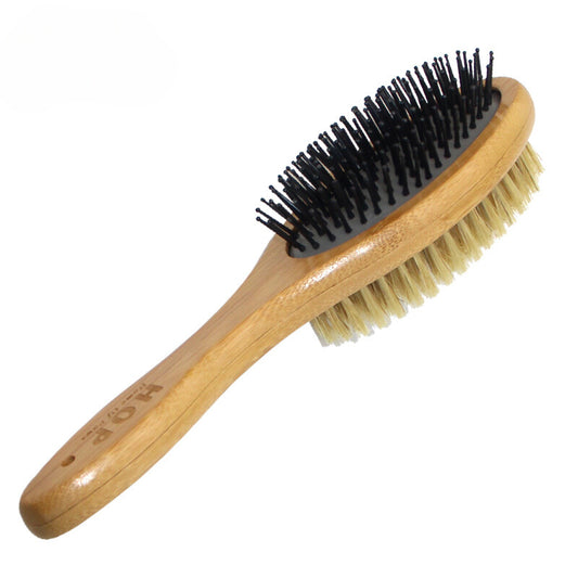 Yingte Dual-Sided Pet Hair Removal Brush - Gentle and Efficient