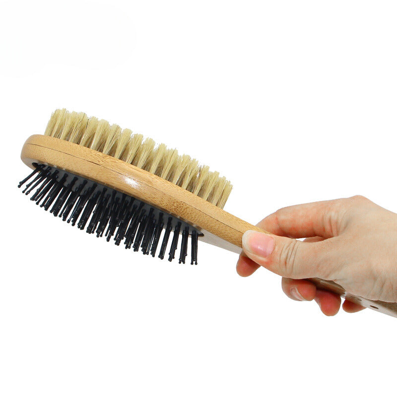 Yingte Dual-Sided Pet Hair Removal Brush - Gentle and Efficient