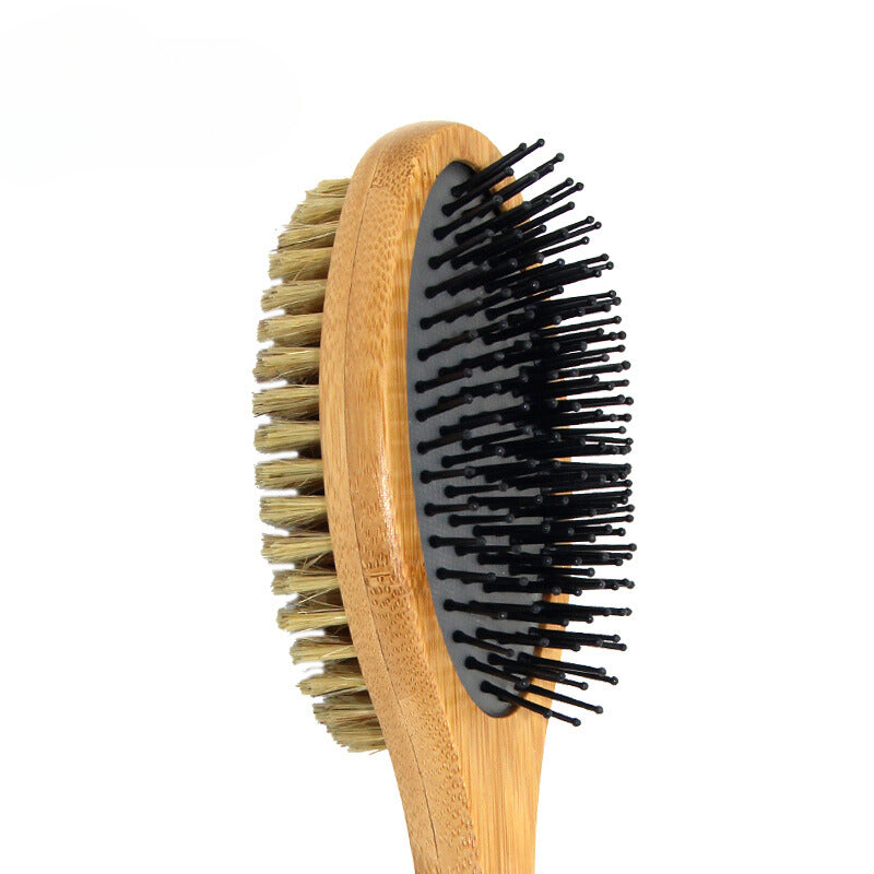 Yingte Dual-Sided Pet Hair Removal Brush - Gentle and Efficient