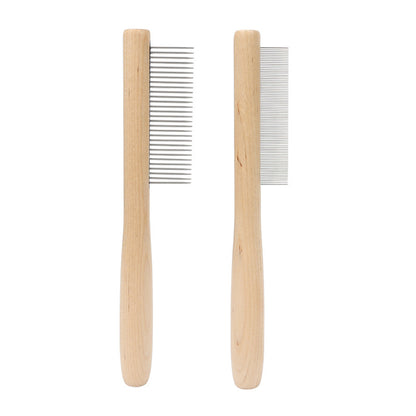 Yingte Solid Wood Pet Comb - Suitable for All Breeds