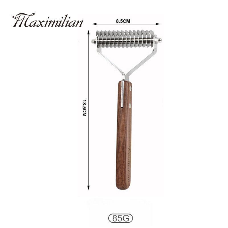 Maximilian Wooden Pet Detangling Comb - Two Sizes Available