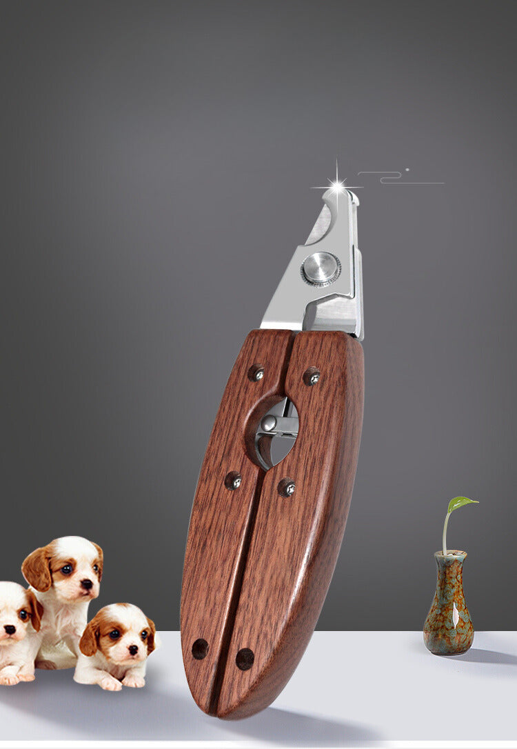 Maximilian Solid Wood Pet Nail Clippers
