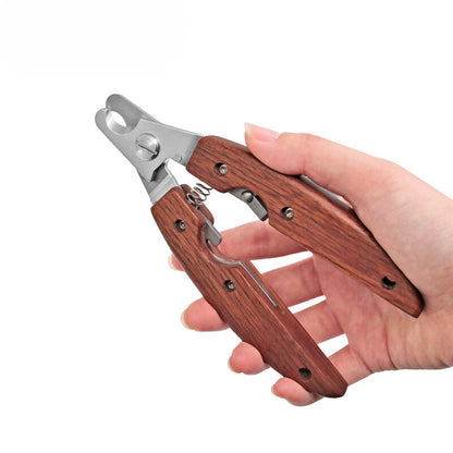 Maximilian Solid Wood Pet Nail Clippers