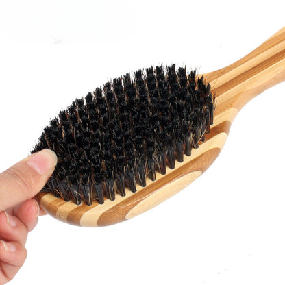 Green Meadow Pet Grooming Tool - Air Cushion Massage and Bristle Brush