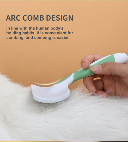Yingte Pet Needle Comb: Expert Hair Removal for Cats and Dogs in Pink and Green!