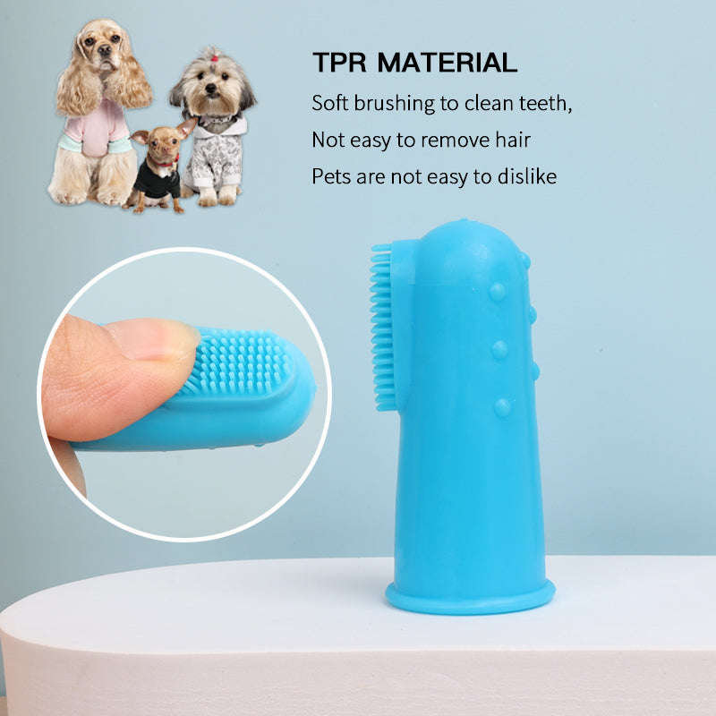 Sloppup Pet Oral Care Set: Cat and Dog Finger Toothbrushes for Effective Cleaning!