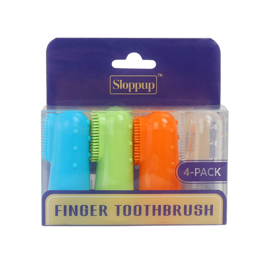 Sloppup Pet Oral Care Set: Cat and Dog Finger Toothbrushes for Effective Cleaning!