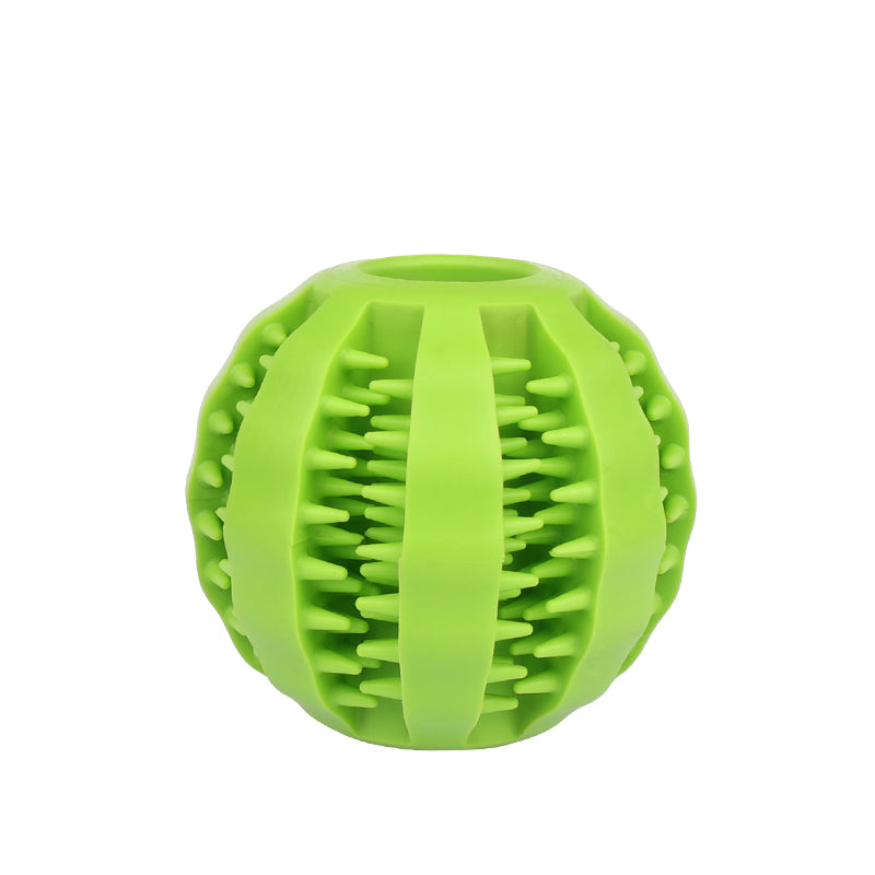 Yingte Pet Toy: Dog Chew Toy - Watermelon Ball for Durable Chewing, Teeth Cleaning, and Treat Dispensing.