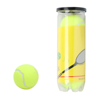 Yingte Dog Toy: Bouncy Tennis Ball for Medium to Large Dogs, Durable Chew Toy with Rubber Training Ball