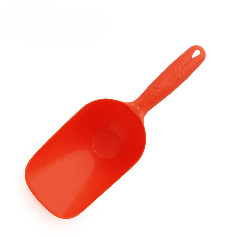 Yingte Pet Supplies: Dog Food Shovel, a thickened plastic pet scoop designed for both cat and dog food.