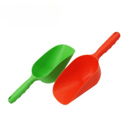 Yingte Pet Supplies: Dog Food Shovel, a thickened plastic pet scoop designed for both cat and dog food.