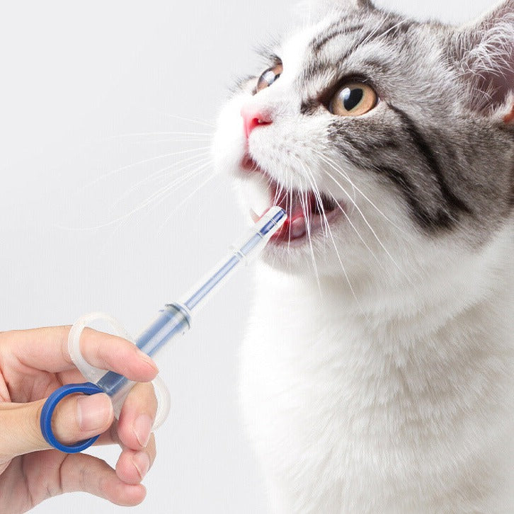 Yingte Pet Supply: Pet Medication Feeder Stick, Ideal for Dogs for Water, Food, and Medication.