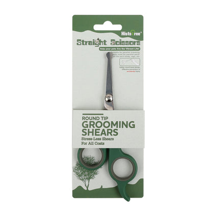 Historee Pet Grooming Scissors: Precision Round Tip Shears for Effortless and Tangle-Free Trimming