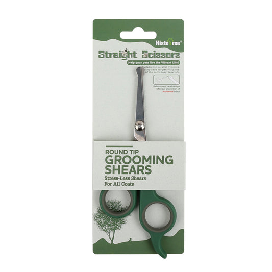 Historee Pet Grooming Scissors: Precision Round Tip Shears for Effortless and Tangle-Free Trimming