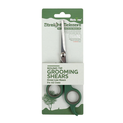 Historee Pet Grooming Scissors: Precision Round Tip Shears for Effortless and Tangle-Free Trimming